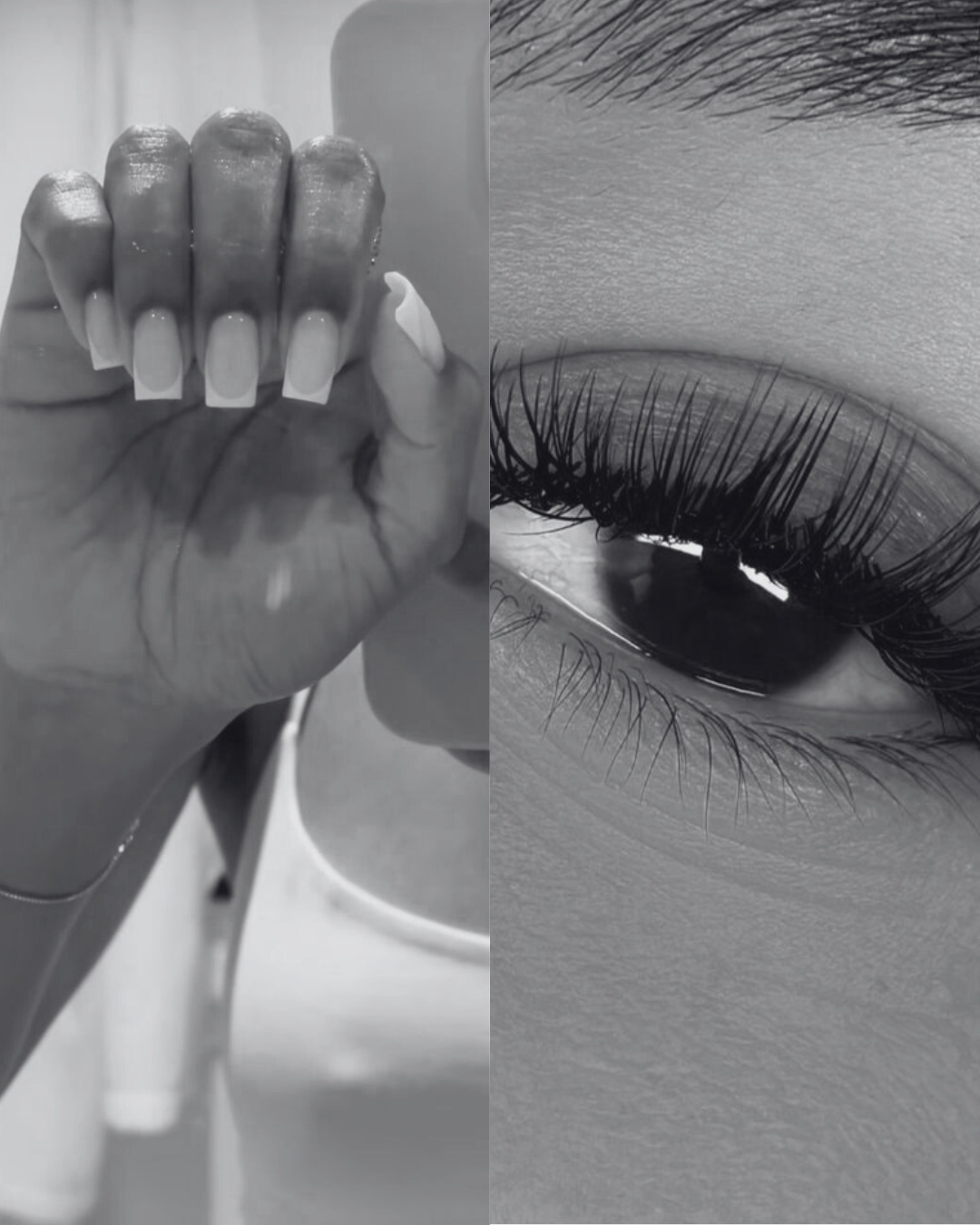 Eyelashes and Nails