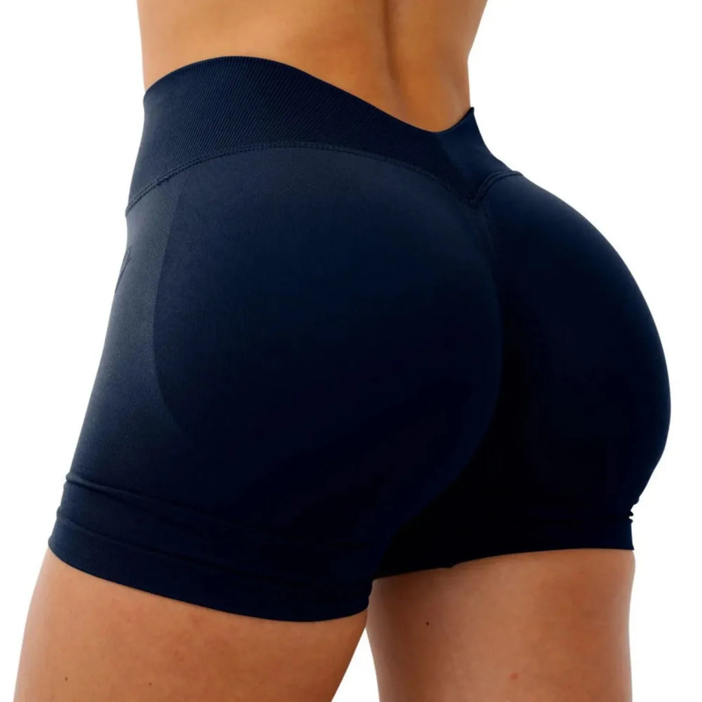 Woman V High Waist Sport Shorts