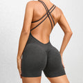 Padded Woman's Fitness Bodysuit