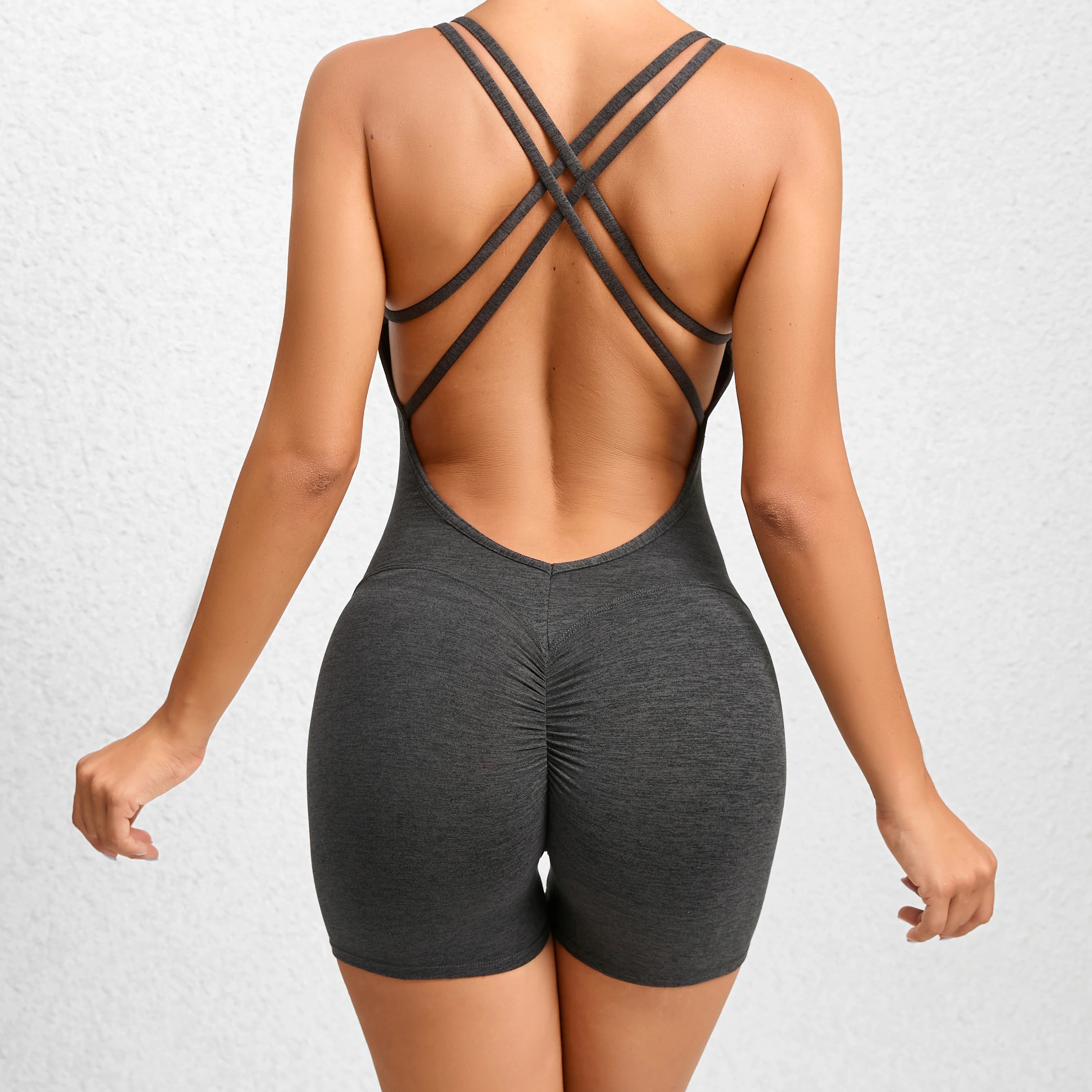 Padded Woman's Fitness Bodysuit