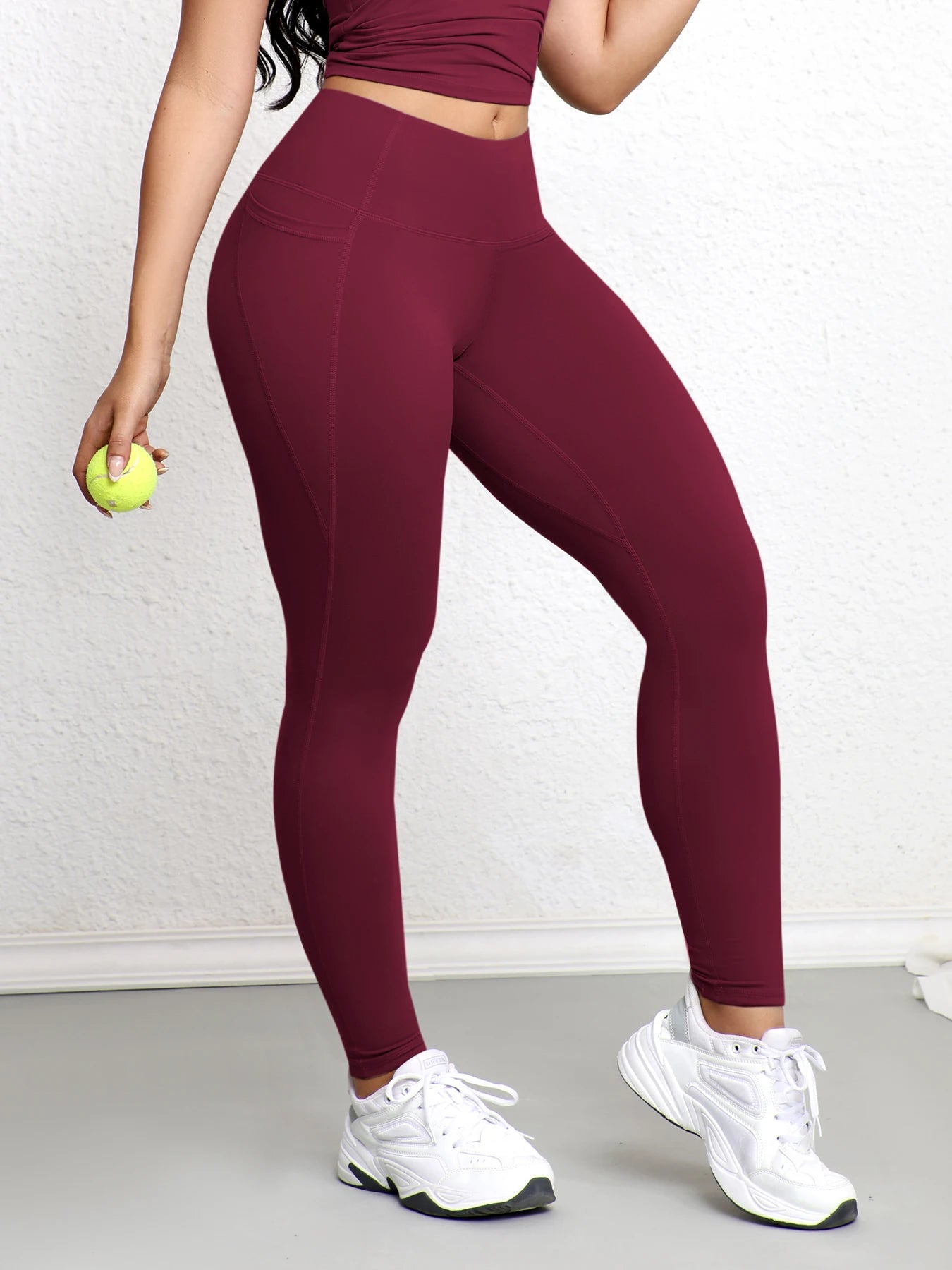 Women Leggings with Double Pockets