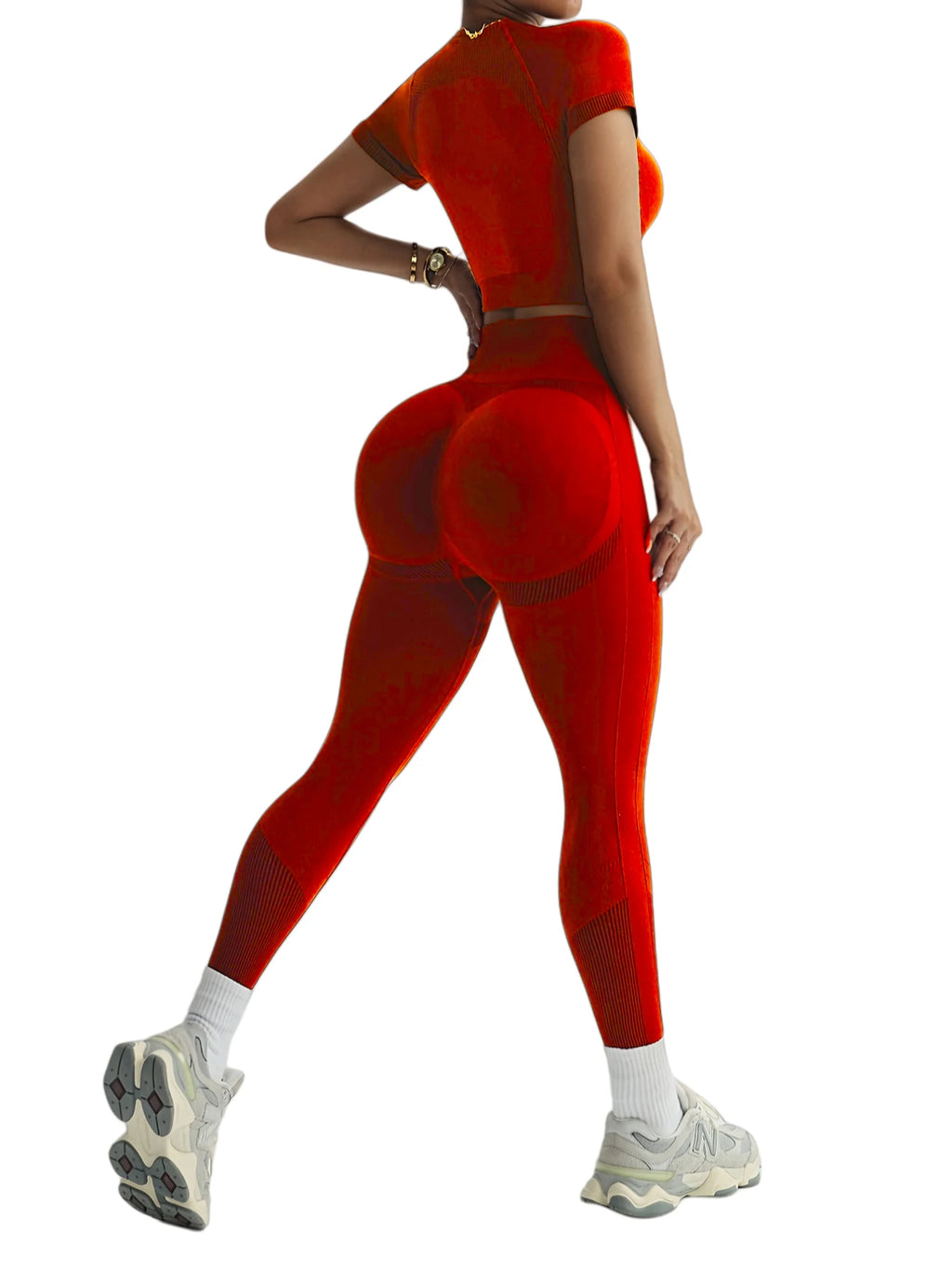 Women's 2Pcs High Waist Activewear Set