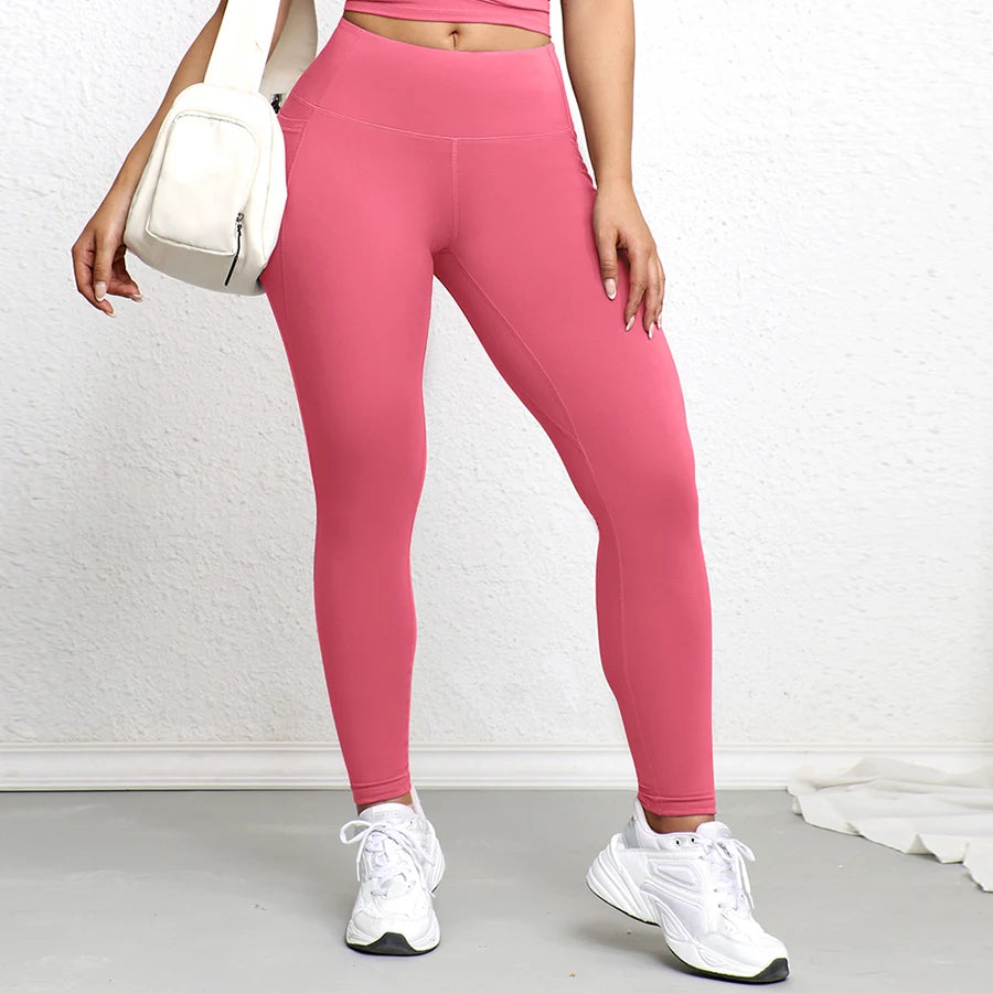 Women Leggings with Double Pockets