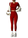 Women's 2Pcs High Waist Activewear Set