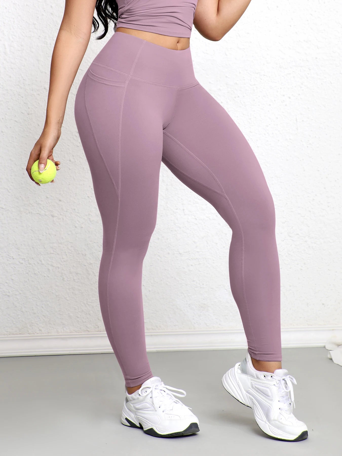 Women Leggings with Double Pockets