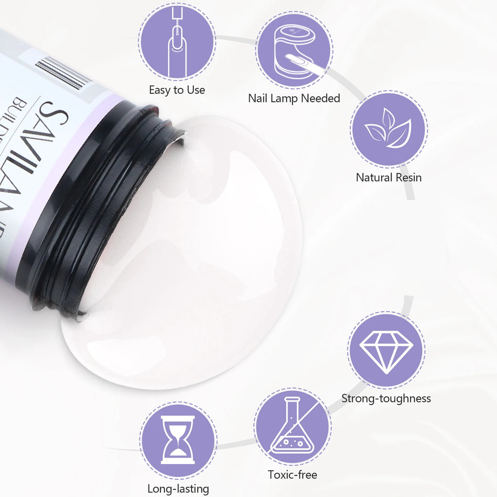 Saviland 100g Builder Nail Gel/UV